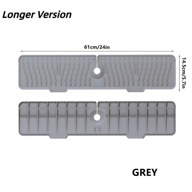 TEMU 1 Tagliere Grande per Cucina | Materiale in Antiscivolo, Design Inclinato a 5°, Autoscolante, per Lavare i e Preparare il Cibo, per i Moderni