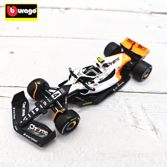 TEMU Authorized Bburago 1:43 2024 F1 Miami Version Mcl38, Monaco Version Mcl60 #4 And #81 F1 Alloy Car Miniature Diecast Model, Car Model Toys, Collectible Gifts, Christmas Presents