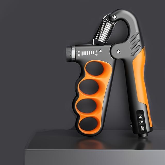TEMU 1 unidad de agarre ajustable mecánico para entrenamiento de fuerza de mano, ideal para contador