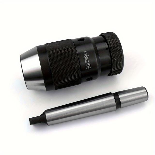TEMU ALLSOME Portabrocas sin llave B16 1-16mm para torno MT2-B16 con autoajuste HT2942