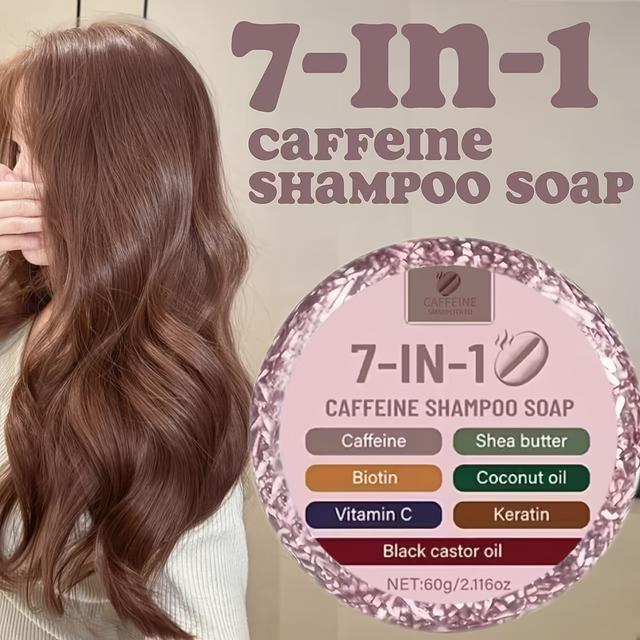 TEMU 7-in-1 Shampoo Can Fine And Soft Hair, Hair, Fluffy Hair, Refresh, And Keep Fragrance Smooth For A Long Time. Suitable For People With Oily Head, Oil Control