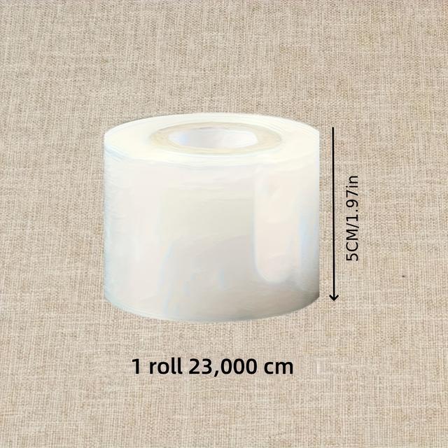 TEMU 1 Roll 9055.12 Inch Stretch Shrink Film For Bottle Sealing Machine, Easy-to-use Packaging Supplies Suitable For Bottles And Jars