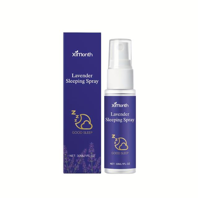 TEMU Lavender Night Spray With Chamomile And Eucalyptus Leaves, A Gentle Body Care Mist For , Perfect For Home And Travel