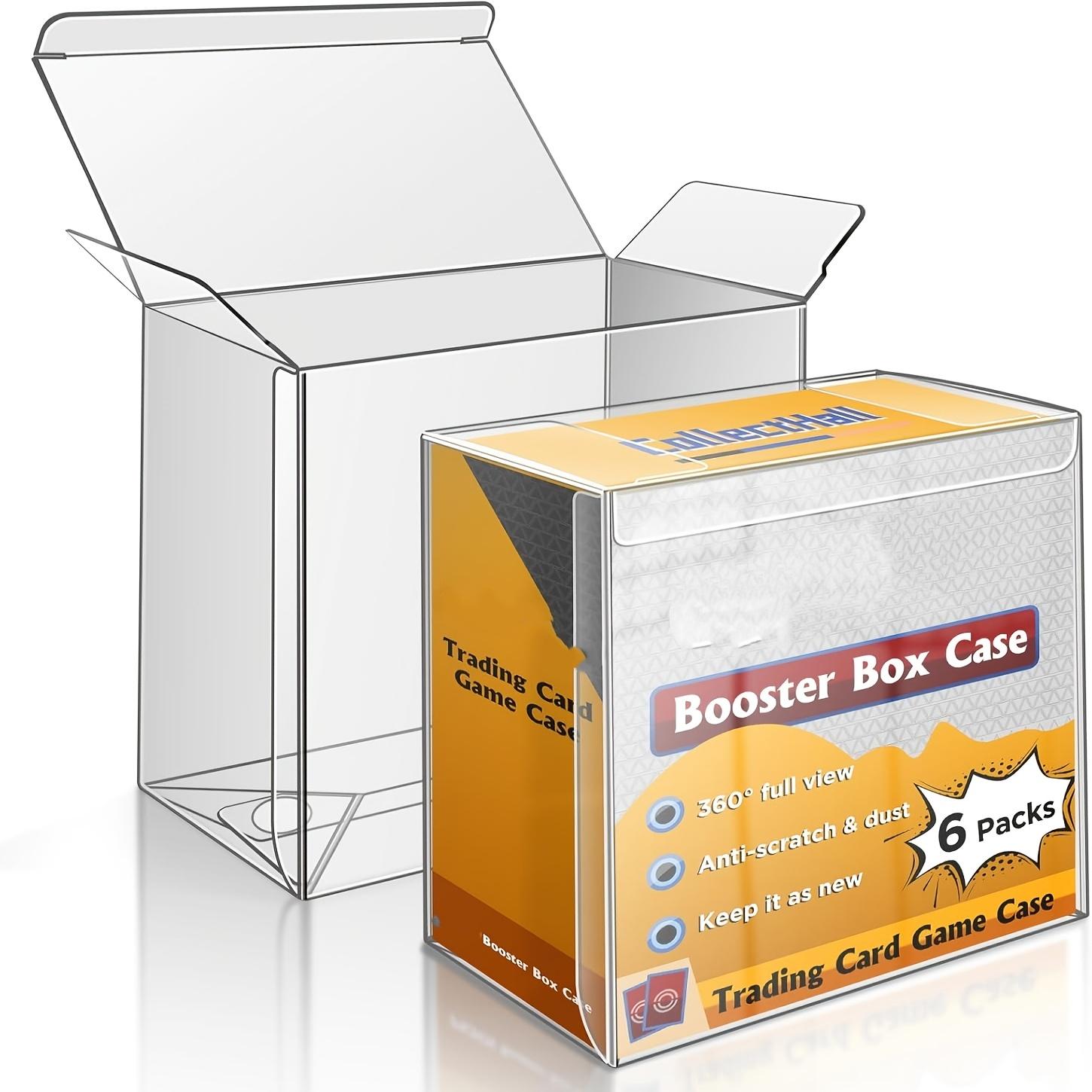 TEMU Lot de 6/12 Protecteurs de Boîte Booster | Protecteurs d' pour Boîtes Booster - Compatibles avec les Boîtes Booster Anglaises - Épaisseur 0,5 mm - Fabriqués en Plastique Durable