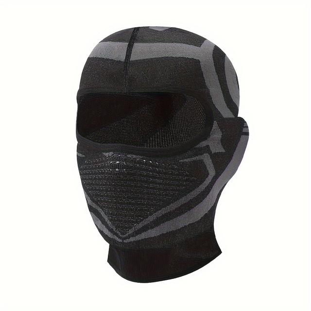 TEMU Breathable Balaclava Hat For , Full Face Mask For Outdoor Sports Like Cycling, Skiing, And Motorcycle Helmet Lining.