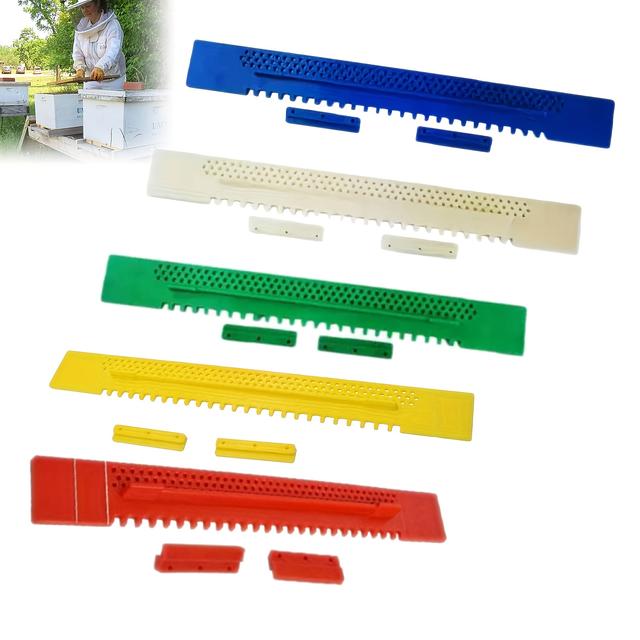 TEMU Längenverstellbare Kunststoff-Stocköffnungsreduzierer 5er-Pack, Imkereizubehör