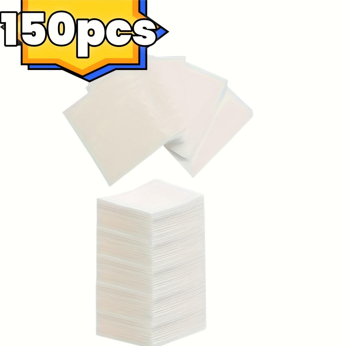 TEMU 150pcs, Aquarium Color Absorbing Sheet, Special Material To Remove Yellow And Green Water Stains, Aquarium Filter Cloth, Fish Feces Removal, Water Purification Paper