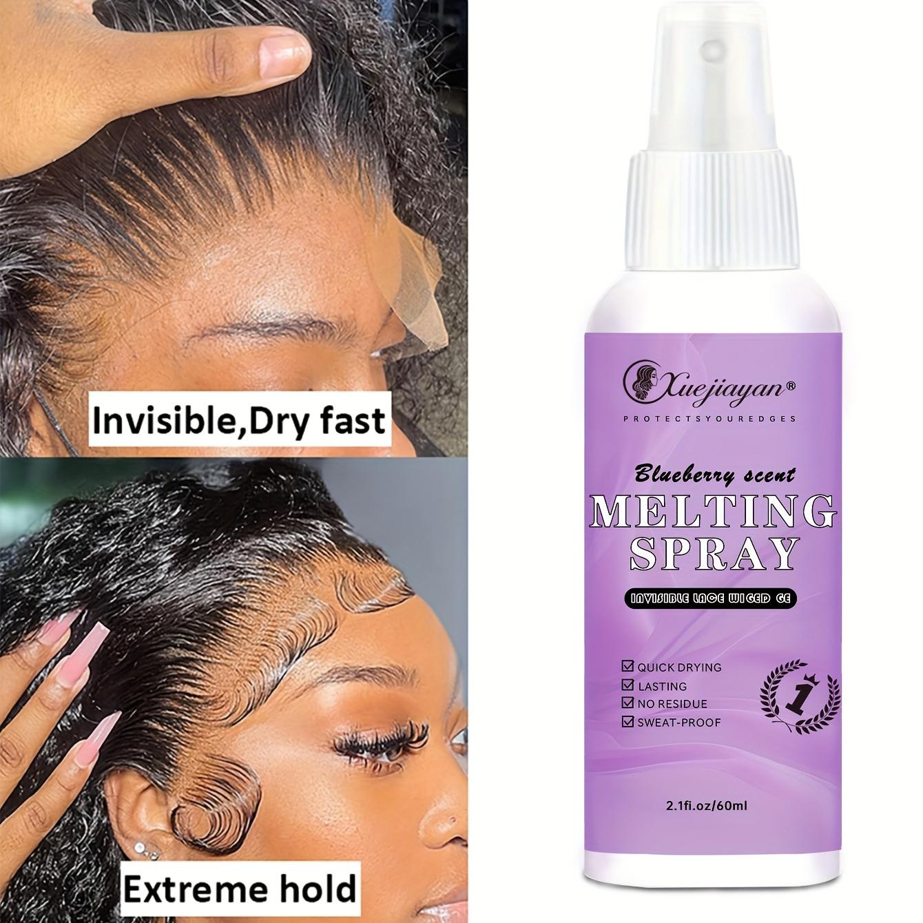 TEMU 60ml/wig And Hold Spray Gel Free Wig, Lace Glue Spray Wig Close Wig Extension, Wig Melt Spray Strong To Keep Protective Edges