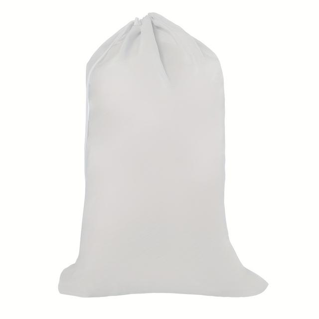 TEMU 1pc Large Beige Bag With Snug Locking Drawstring Closure, Machine Washable Dirty Clothes Organizer, 28"×36", Rectangular Storage Solution, Laundry Bags