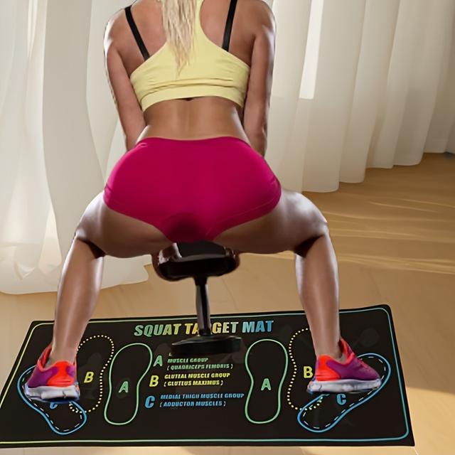 TEMU Squat Mat, Wear-resistant Training Mat, Suitable For Home And Gym, The Best Christmas Gift