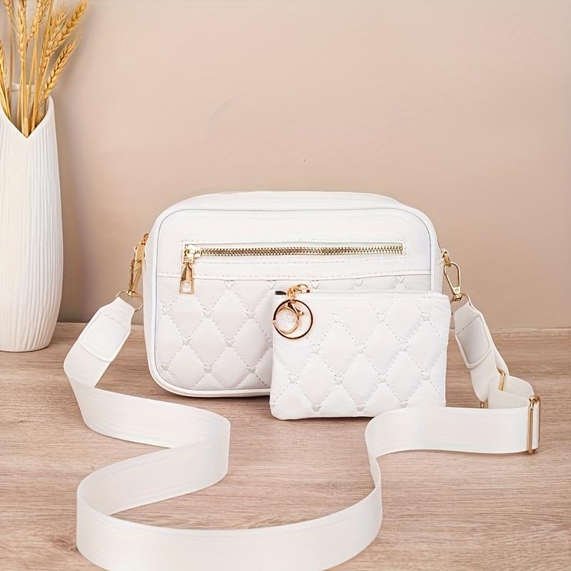TEMU 2pcs Fashion Heart Crossbody Bag Set