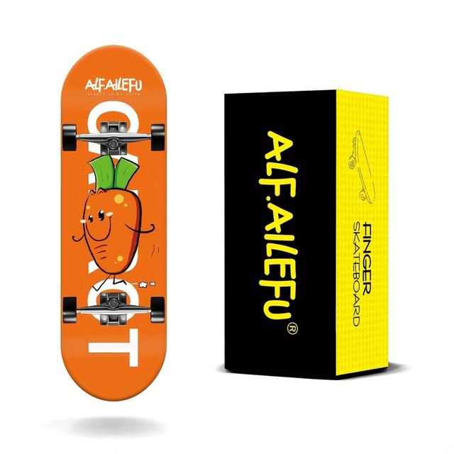 TEMU Professionelles Fingerboard 30*100mm | Erwachsene & Jugendliche | Jungen und Mädchen | Skateboard Deck