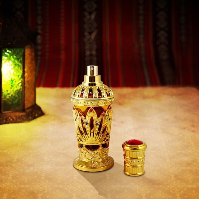 TEMU 90ml Arabian Women's Perfume Spray - Long-lasting 3-5% Concentration, Exquisite Golden-accented Bottle For Parties, Dates & Dinners - Gift For Her