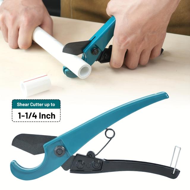 TEMU Pex Cutter 32mm 1pc, Pex Pipe Cutter, Pex Tube Cutter 1-1/4", Pex Pipe Cutting Tools For Pex, Pvc (thin), Ppr Plastic