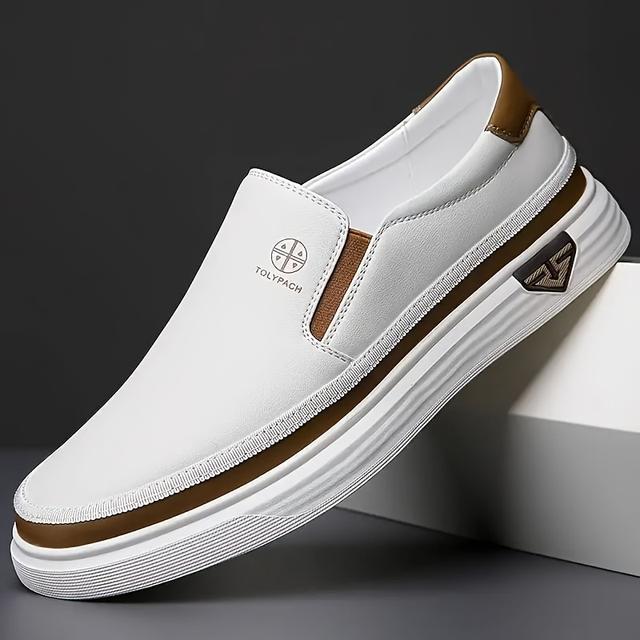 TEMU A Pair Of Men's Business Casual Shoes - Casual Set Style, Soft Sole And Soft Surface, Suitable For Business Gatherings And Vacations