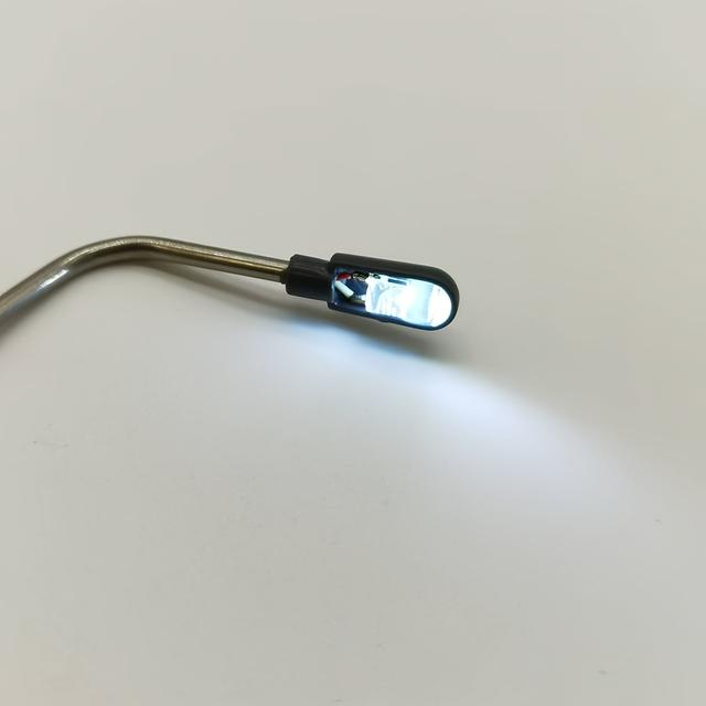 TEMU 10pcs 3v Single Head Road Iron Lamp, Mixed Color, For Architectural Sand Table Model, Billboard, Garden Micro Landscape Garden, Model Material Street Light