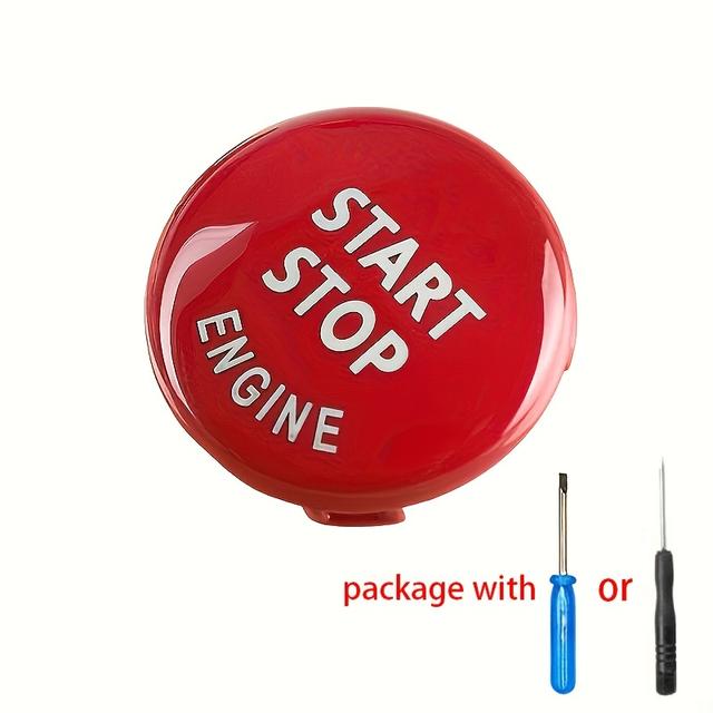 TEMU Replacement Cover For Start Button Of For Models E87, E60, E83, E84, E89, E90, E91, E92, And E93, Including Tools For Installation