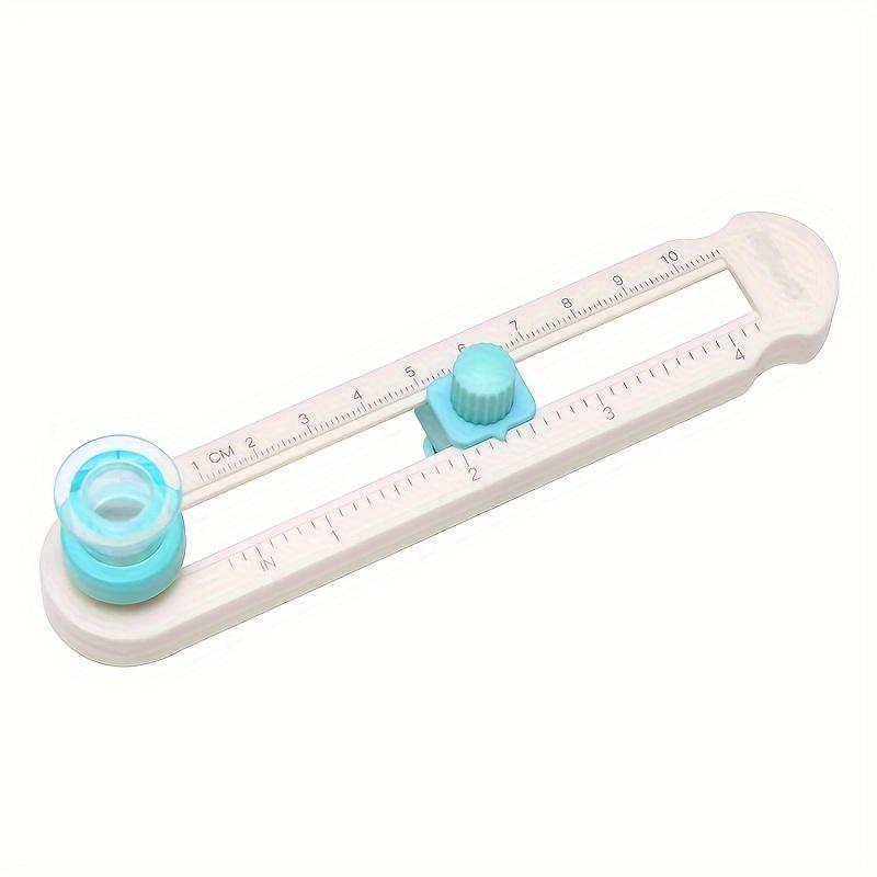 TEMU 1pc Cutter, Diy Circle Cutting Tool, Plastic Circle Cutting Knife, Manual Rotary Compass Cutter, Round Shape Cutter