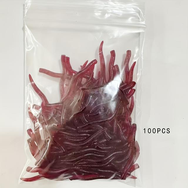 TEMU Földigiliszta szimulációs csali, Piros giliszta szimulációs csali, horgászat, országúti aljzat szimulációs csali, Piros giliszta földigiliszta csali