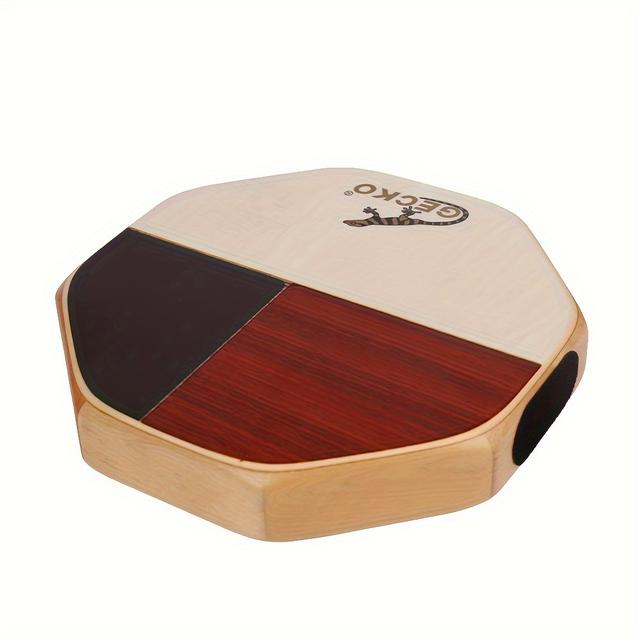 TEMU Cajón Multiusos Portátil Tamborín de Viaje Tricolor Bongo con Cuerdas de Sonido Tarjeta Macro Tambor Regalo de Percusión para Principiantes con Bolsa