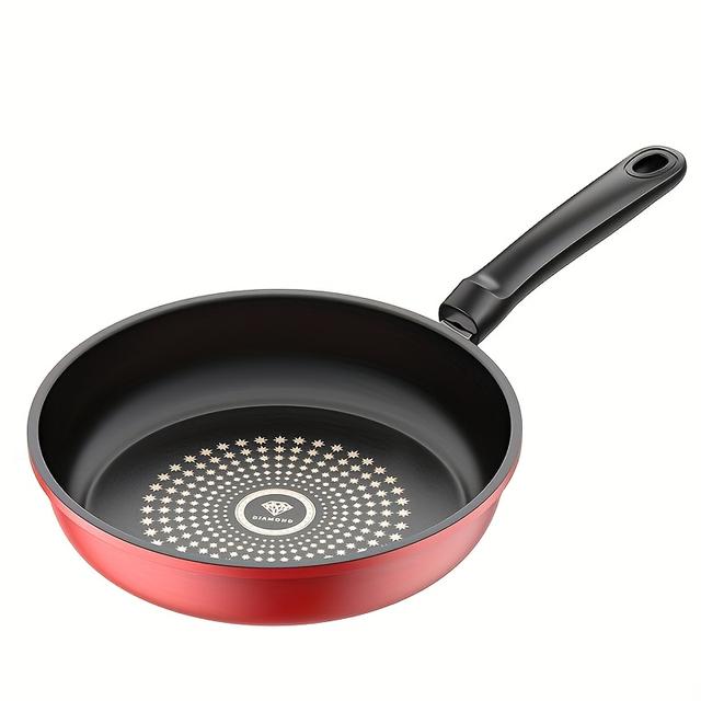 TEMU 24cm Cast Iron - Dishwasher Safe, Induction Compatible, Healthy Cooking With Less Smoke, Gas & Electric Stoves