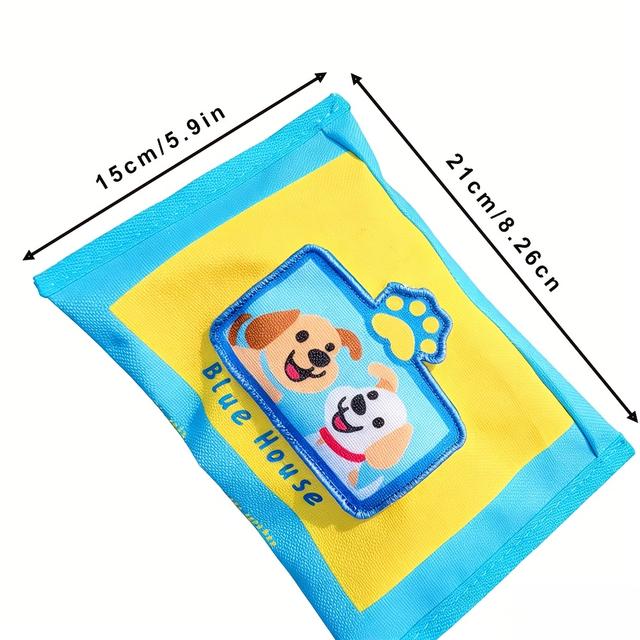 TEMU 1pc Personalized Box Dog Toy Durable Squeaky And Interactive Chew Toy Suitable For Medium And Large Dog Breeds Great For And Playtime