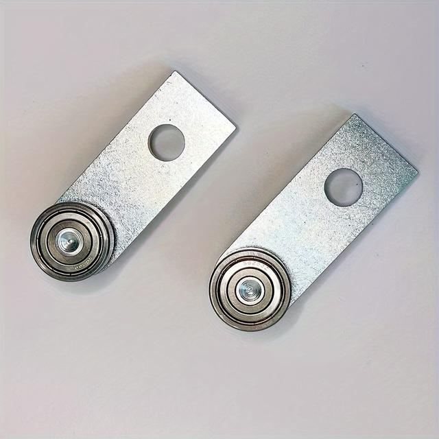 TEMU 2pcs Bearing Trolley Assembly, 2 Wheel Trolley Assembly Rollers For Trolley 1-5/8" Wide And All 1-5/8" Or Strut Channel
