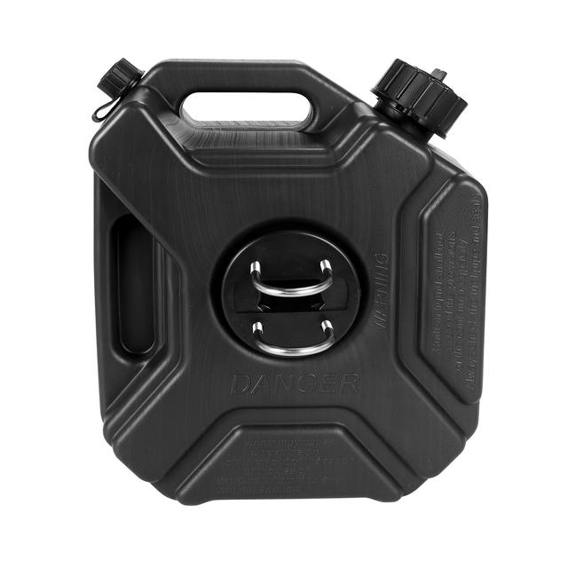 TEMU 3l Lockable Motorcycle Accessory Gasoline Tank, Gas Can, -type Container, Portable Gasoline Emergency Container, Anti-static Canister, Motorcycle-specific Gasoline Container