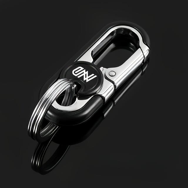 TEMU Nélkülözhetetlen eszköz: Prémium fémötvözet autós kulcstartó, minden négy évszakban is kiválóan működik - Fokozza a férfi öv stílusát