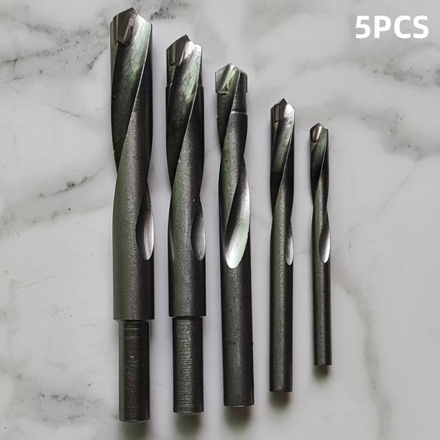 TEMU Vrták z wolframové oceli | Šroubovák, super tvrdý úhelné odlitky, chromovaný , kulatá , spirálová drážka levé