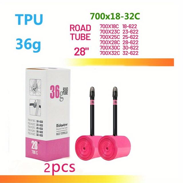 TEMU RideNow TPU Kerékpár Belső Tubus 700x18c 23c 25c 28c 32c Országúti Kerékpár Gumi Kamera 700C Ultra-könnyű Szelep 45/65/85mm Pneu Aro Kerékpáros Gumi