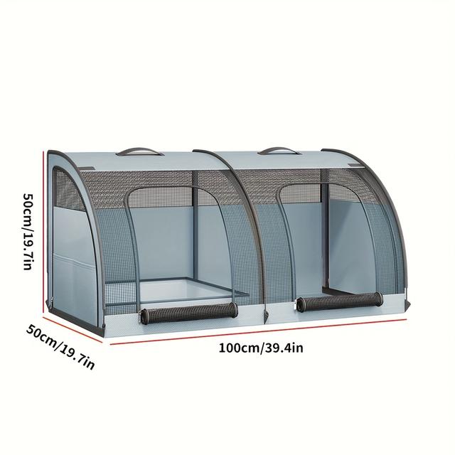 TEMU 1 Stück Katzenhaus, geeignet für alle Jahreszeiten, Sommer-Hundebett, Haustierträgerbett, Zelt für Haustiere.