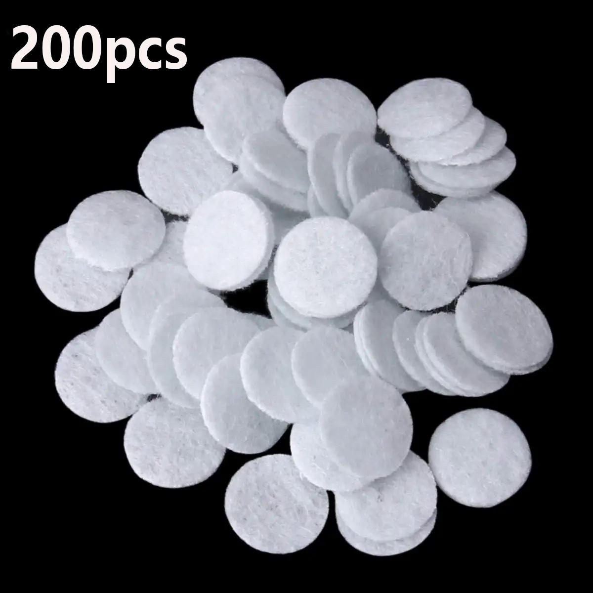 TEMU 200pcs Microdermabrasion Replacement Filters - Soft Sponge Round Pads For Beauty Devices, Gentle Exfoliating, Unisex Skincare Accessories, Soft Material