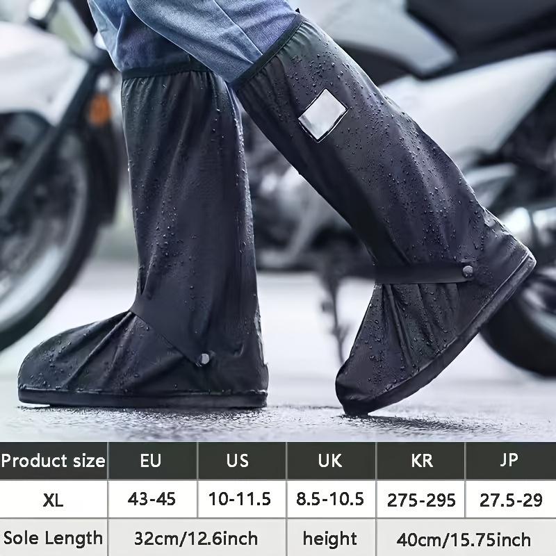 TEMU Durable Bicycle Shoe Cover | Thick And Durable Outdoor Bicycle Shoe Cover | High Top And Mid Top Shoe Cover