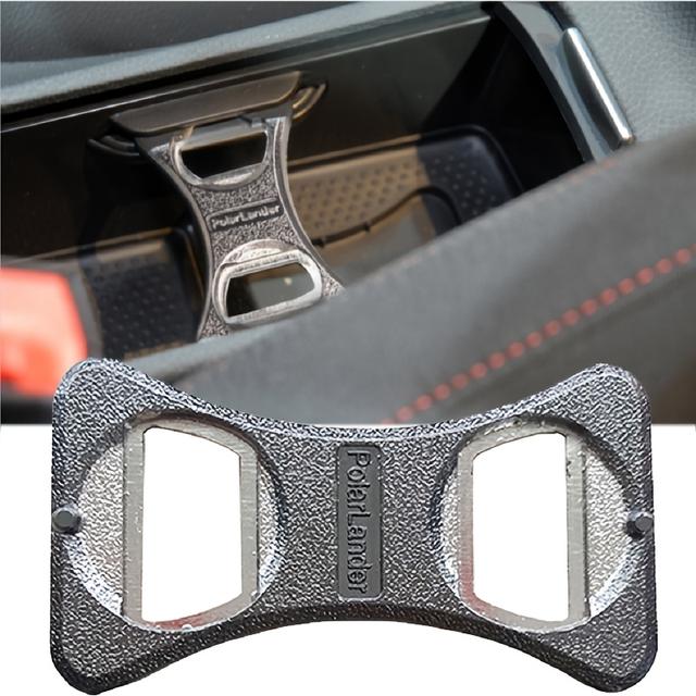 TEMU Authentic Vw Bottle Opener Cup Holder Insert Designed For Golf Mk5/mk6 R32 Jetta Scirocco - Oem Style Sliding Divider (35g) Compatible With European Center Console