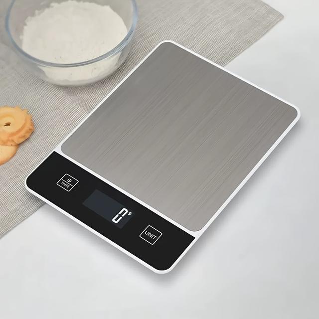 TEMU A Precise High-accuracy Commercial Electronic Scale, Suitable For Kitchen Use, With A Capacity Of 10 For Weighing Food