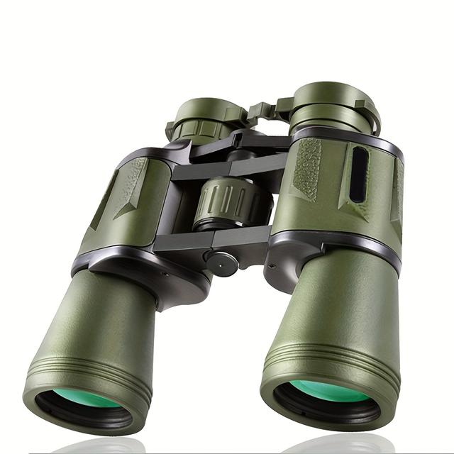 TEMU 10x50 High -resolution Binoculars For Bird Watching & Concerts - Large 50mm Lens,. Hunting & Fishing, Durable Abs Material