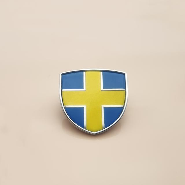 TEMU 1pc 3d Metal Decal For Car Body, Side Fender, Or Rear Trunk Badge, Designed For For Models Including , , , , V90, V60, V50, V40, S60, S90, S80, And C30, Serving As A Decorative Emblem