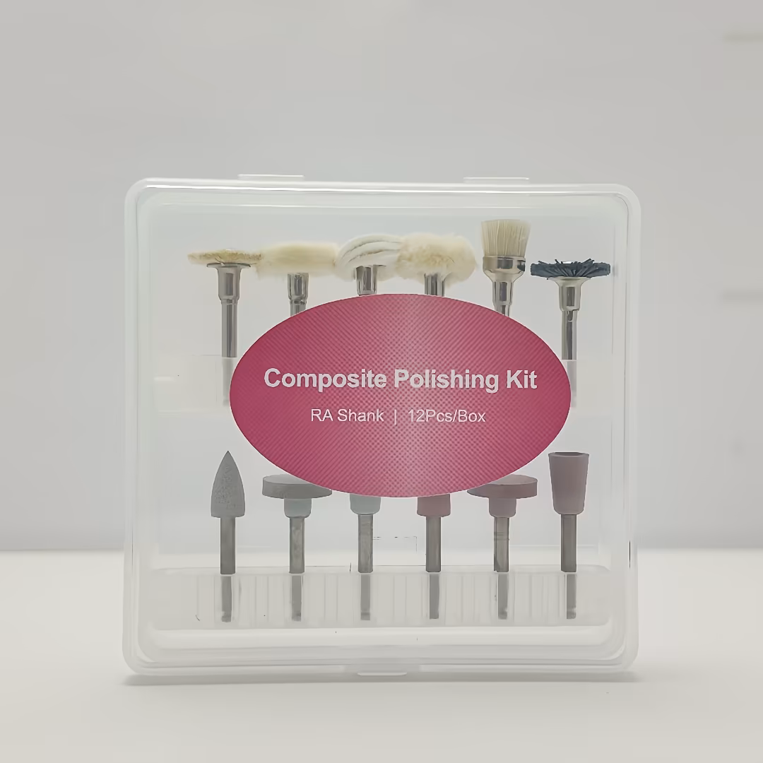 TEMU Composite Resin Polishing Set Ra2. (12pcs/box) For Finishing And Polishing Composite Materials