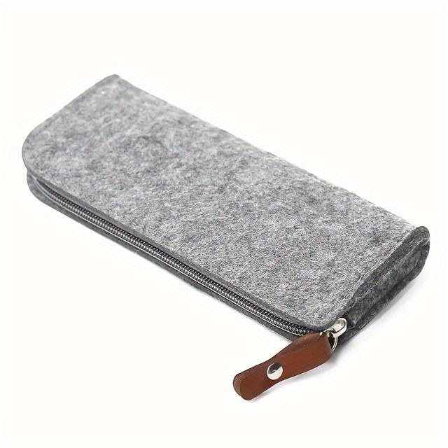 TEMU Pouzdro na tužky z plsti s velkou kapacitou pro studenty - Snadno roztahovací taška na , dostupné pro děti do školy 2024