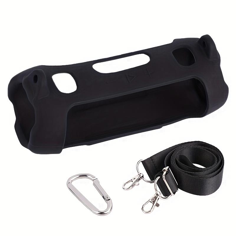 TEMU Funda Protectora de Silicona Compatible con Altavoz JBL Charge6, Mochila de Un Solo , Carcasa Blanda Portátil