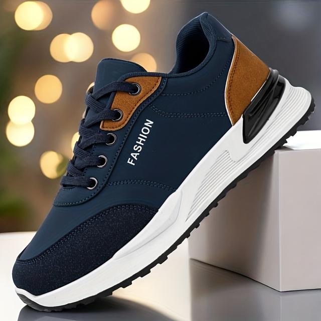 TEMU Nuevas Zapatillas para Hombres Talla Grande: Zapatos de Caminar Versátiles y Modernos con Gruesa, Estilo , Zapatillas de Lona Superior de Malla, Zapatillas de Skate para , Verano, Otoño y Todas