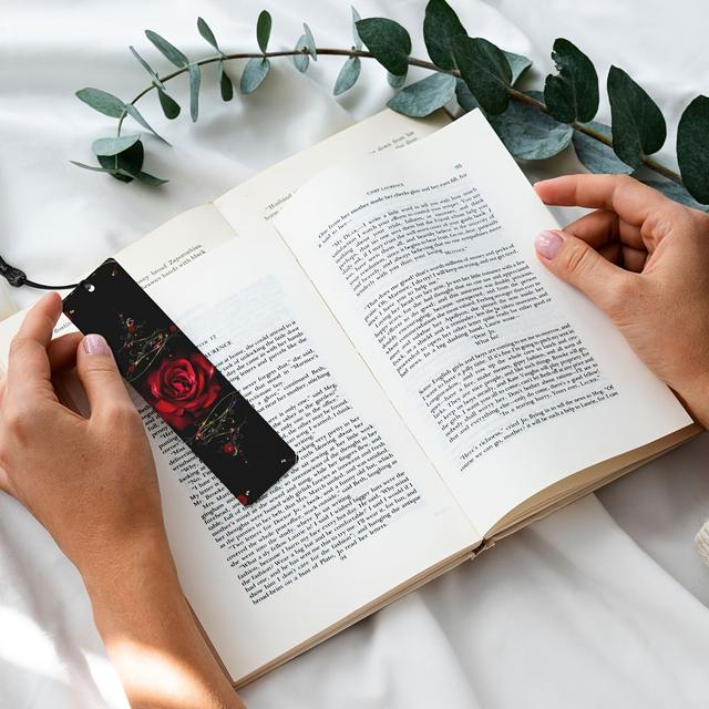 TEMU Personalized Bookmark With Tassel - , And Stylish - Perfect Reading Accessory Or Gift For Students And