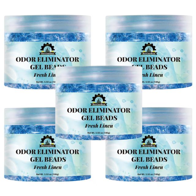 TEMU 5 Pack - 3.53 Oz Deodorizing Gel Beads, Super Odor Absorbing Beads For Home, Car Or Gym, Eliminate Smoke, Pet And Bathroom Odors, For Long Lasting, Scent, Black Friday Deal