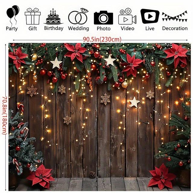 TEMU de de Polyvalente - Mur en Rustique, & Scintillantes - les Fêtes, , la & la Décoration de