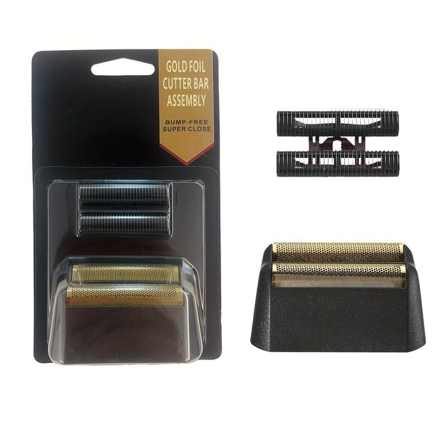 TEMU Ersättningsraket för The Finale Rakapparat, med en Super Nära Guldfolie och Rakskärare, Kompatibel med Wa*Hl Rakfoliemodeller 7043-100 och 7031-100