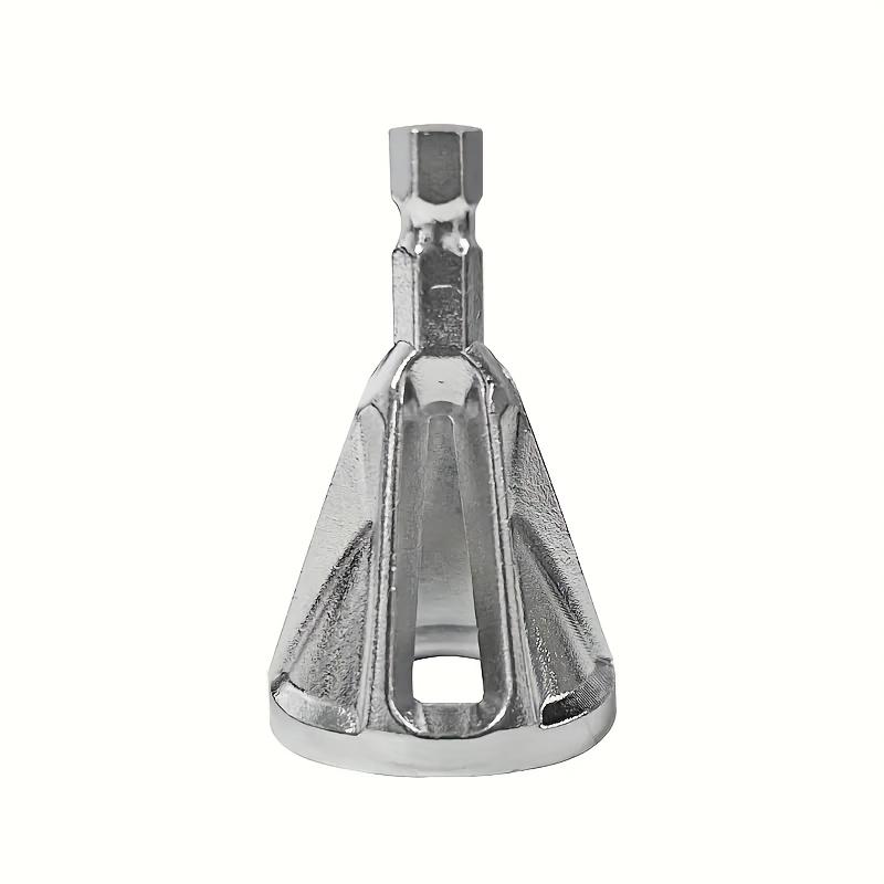 TEMU 1pc Metal Hexagonal Handle Deburring And Chamfering Tool, Made Of Durable Material, An Industrial Tool For Deburring And Chamfering.