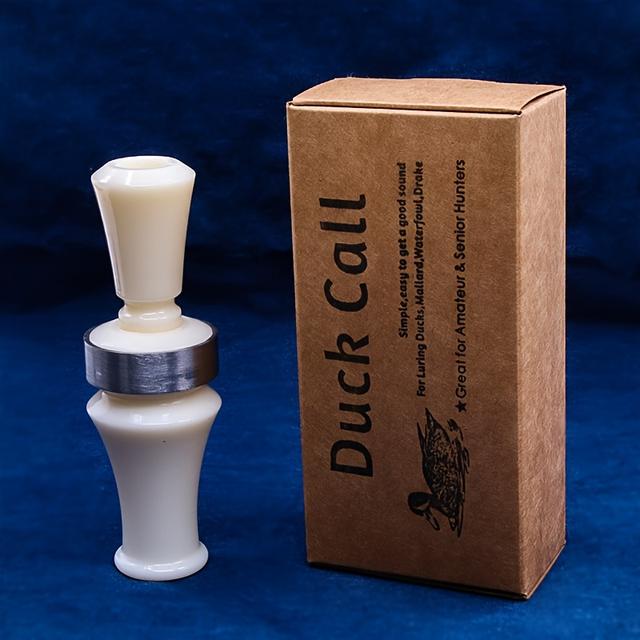 TEMU 1pc Duck Call Whistle, Abs Material, Universal Fit, , Outdoor Camping Survival Whistle, Bird Photography Accessory, Lifelike Noise Whistle For Hunting And Nature Enthusiasts