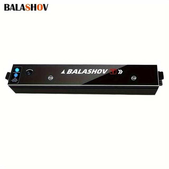 TEMU Máquina de de vacío automático BALASHOV con enchufe europeo - Mantén los alimentos frescos más con 10 bolsas gratuitas, luces indicadoras LED y de de aire - 220V