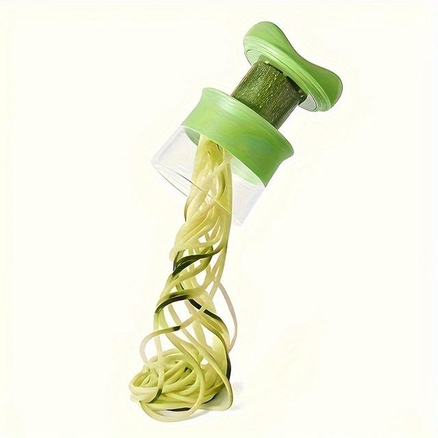 TEMU 1pc Spiral Creative Multifunctional Grater For The Kitchen, Rotating Peeler For Carrots And , Vegetable Slicer.